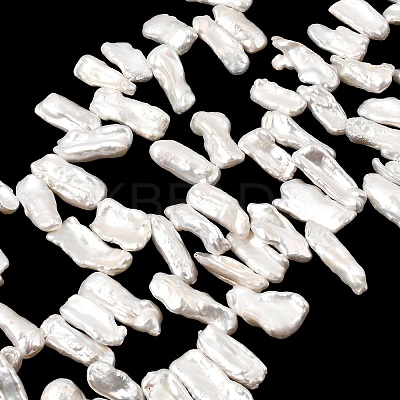 Natural Keshi Pearl Beads Strands PEAR-S020-J01-A-1