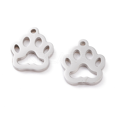 Tarnish Resistant 304 Stainless Steel Pet Charms STAS-Y002-07P-1