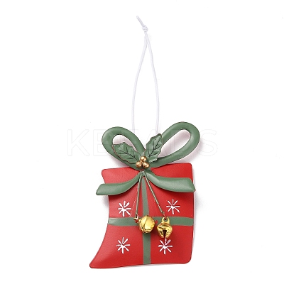 Christmas Theme Iron Big Pendant Decoration IFIN-D089-01E-1