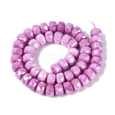 Anti-Tarnish Electroplate Glass Beads Strands GLAA-T025-10mm-11H-1
