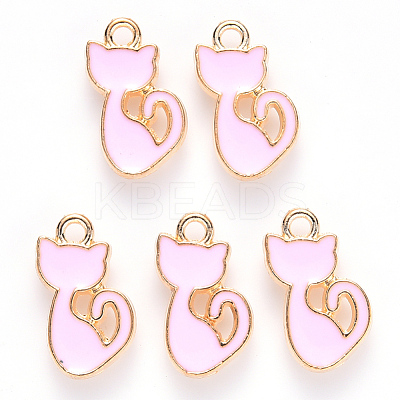 Alloy Enamel Charms ENAM-S121-032B-1