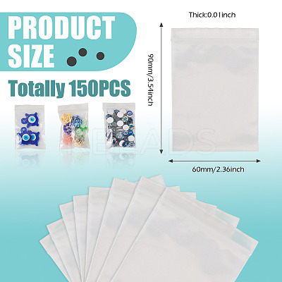 Transparent Plastic Resealable Packaging Bags OPP-TADJ0001-05C-1