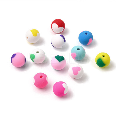 Handmade Polymer Clay Beads CLAY-I011-01B-1