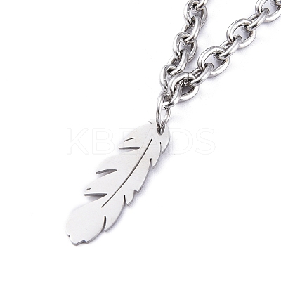 Non-Tarnish 304 Stainless Steel Double Layer Necklaces NJEW-M181-04P-1