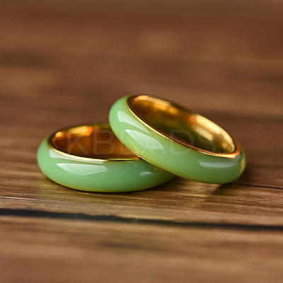 201 Stainless Steel Enamel Finger Rings FS-WGF3AA7-03-1