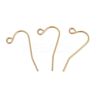 316L Surgical Stainless Steel Earring Hooks Ion Plating(IP) X-STAS-G229-08G-02-1