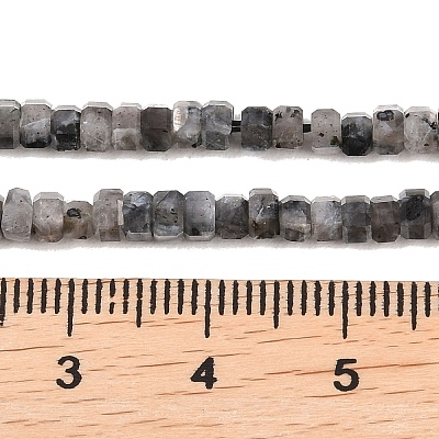 Natural Larvikite Beads Strands G-G345-C05-2x4mm-1