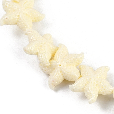Synthetic Coral Dyed Carved Beads Strands CORA-K009-06B-1