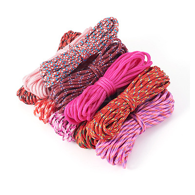 40M 10 Colors Polyester & Spandex Cord Ropes NWIR-TA0001-36-1