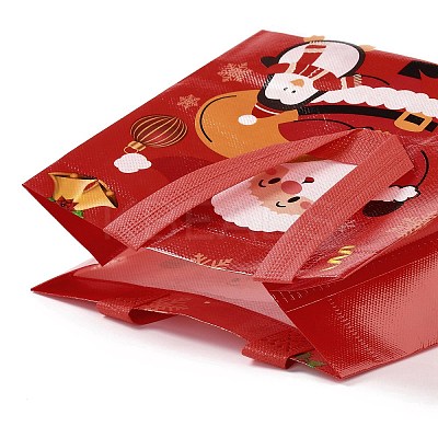 Christmas Theme Laminated Non-Woven Waterproof Bags ABAG-B005-01A-01-1