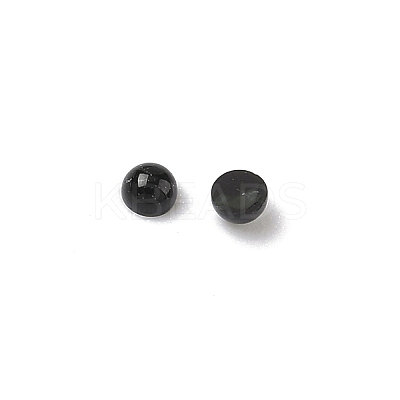 Natural Black Tourmaline Cabochons G-I295-05C-17A-01-1
