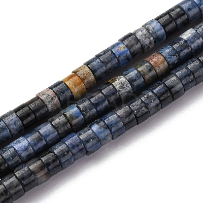 Natural Dumortierite Beads Strands G-H230-71-1