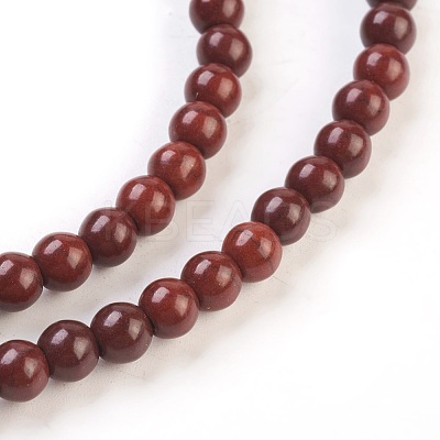 Synthetic Turquoise Beads Strands TURQ-G106-6mm-02J-1
