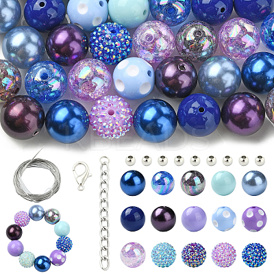 DIY Bubblegum Bracelet Pendant Decoration Making Kit MACR-CJC0010-01C-1