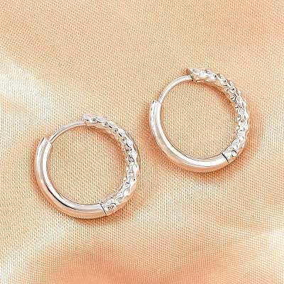 Brass Huggie Hoop Earrings KK-CBA8A92-04P-1