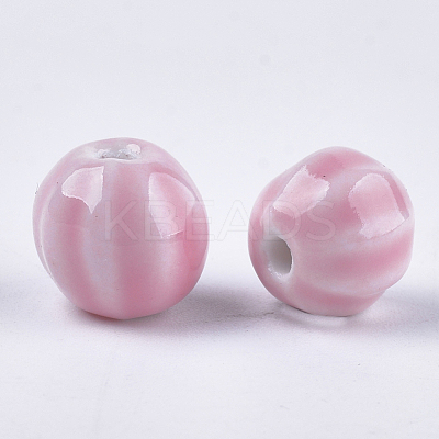 Handmade Porcelain Beads PORC-S498-25B-1