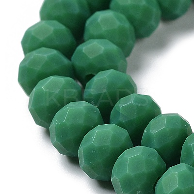 Glass Beads Strands EGLA-A034-P6mm-MD23-1