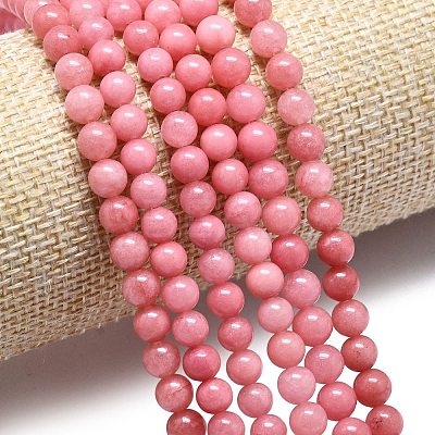 Natural Malaysia Jade Beads Strands G-L645-A01-4mm-20-1
