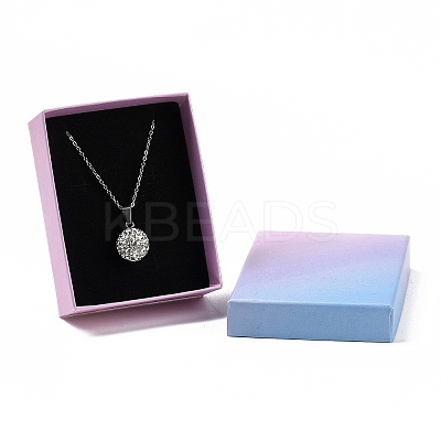 Gradient Color Cardboard Gift Boxes LS-CBOX-H006-01D-1