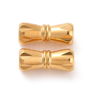 304 Stainless Steel Screw Clasps Ion Plating(IP) STAS-L135-04-1