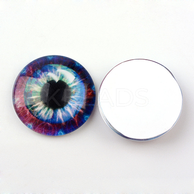 Glass Cabochons for DIY Projects X-GGLA-L025-10mm-08-1
