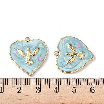 304 Stainless Steel Pendants STAS-H483-07G-1