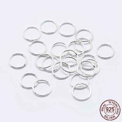925 Sterling Silver Soldered Closed Jump Rings LS-STER-F036-03S-0.6x6-1