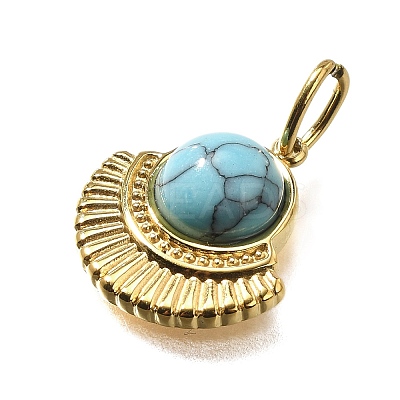 Gemstone Pendants STAS-Q337-14G-1