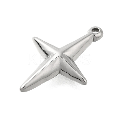 Anti-Tarnish 304 Stainless Steel Charms STAS-D192-07P-1