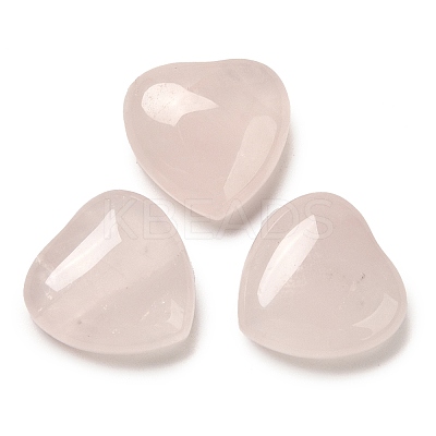 Natural Rose Quartz Cabochons G-F776-02A-09-1