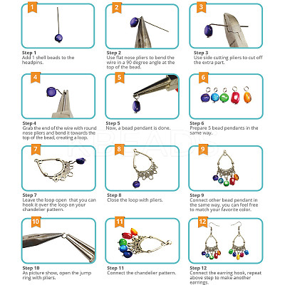 Earring Makings DIY-SC0002-44-1