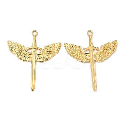 304 Stainless Steel Pendants STAS-Z041-31G-1