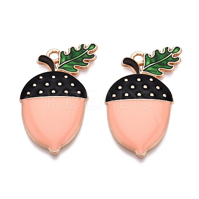 Thanksgiving Day Theme Alloy Enamel Pendants ENAM-T020-52J-01-1