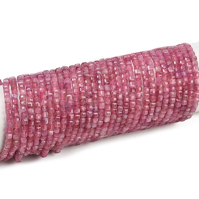 Natural Pink Tourmaline Beads Strands G-H266-10-1
