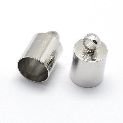 Brass Cord Ends KK-D219-11x7-P-1
