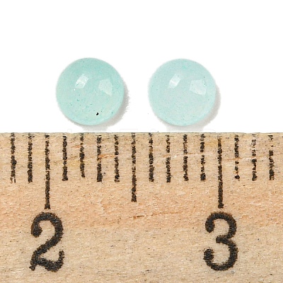 Natural White Jade Dyed Cabochons G-H309-03-30-1