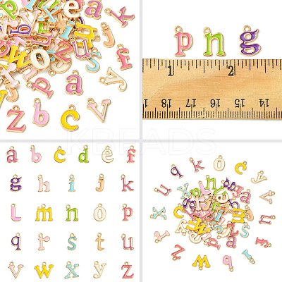 2Sets Alloy Enamel Pendants ENAM-CJ0005-55-1
