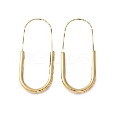304 Stainless Steel Hoop Earrings For Women EJEW-Z090-01G-1