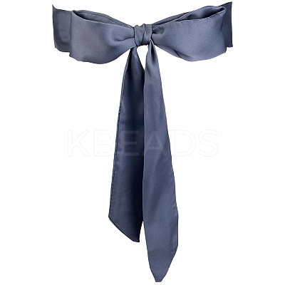 Long Polyester Silk Scarf for Women Girls AJEW-WH20022-48A-1