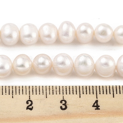 Natural Cultured Freshwater Pearl Beads Strands PEAR-C003-12G-X-1