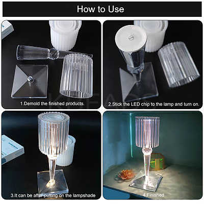 DIY Table Lamp Silicone Molds LS-DIY-Z019-19-1