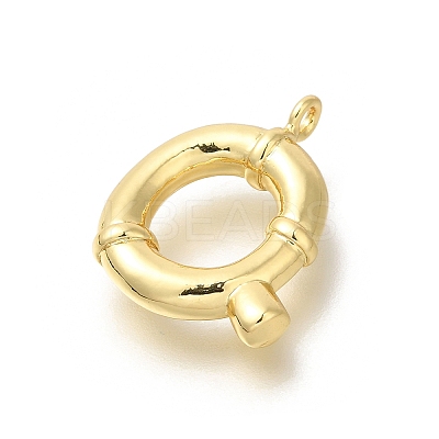 Rack Plating Brass Pendants KK-I722-08G-Q-1
