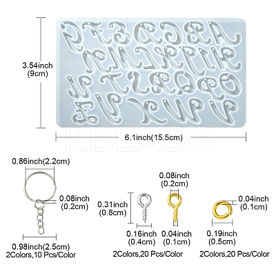 DIY Keychain Making Kits DIY-FS0004-83-1