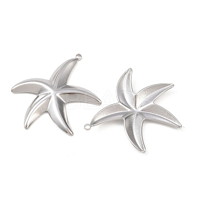 304 Stainless Steel Pendants STAS-P424-02P-1