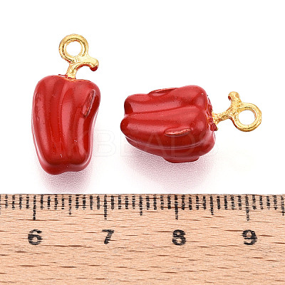 Alloy Enamel Pendants ENAM-N062-05A-G-1