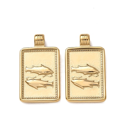 304 Stainless Steel Pendants STAS-C184-11G-12-1