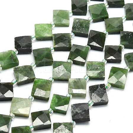 Natural Jade Beads Strands G-G106-H02-02-1