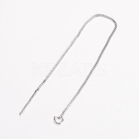 Brass Stud Earring Findings KK-F070-16P-FF-1
