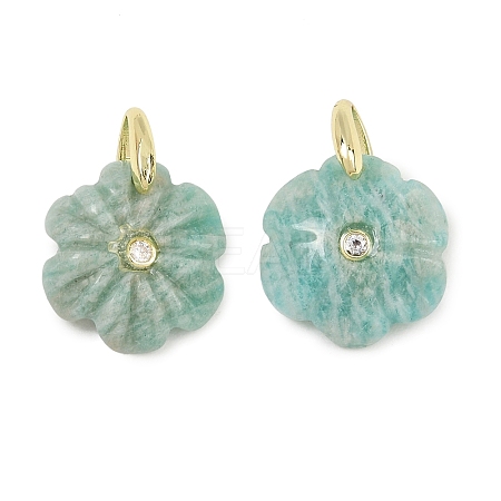 Natural Amazonite Pendants GG-NH0016-01G-01-1
