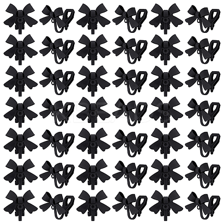 42Pcs Brass Clip-on Earrings EJEW-ME0001-24B-1